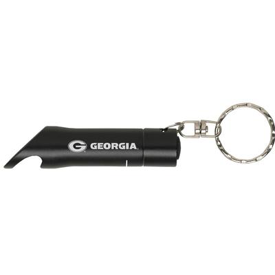 Georgia Flashlight Bottle Opener Key Chain