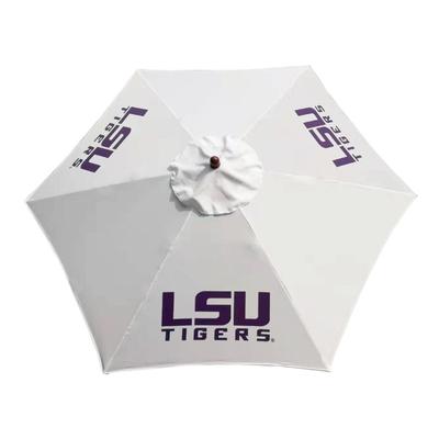 LSU Steel Dark Ash Patio Umbrella