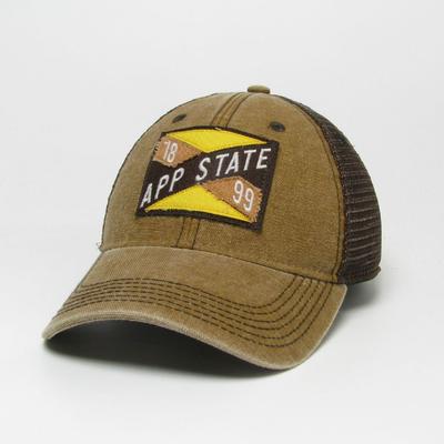 Appalachian State Legacy Frayed X Patch Hat