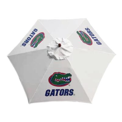 Florida Steel Wood Grain Patio Umbrella