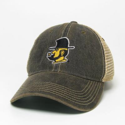 Appalachian State Legacy Men's Yosef Logo Adjustable Trucker Hat