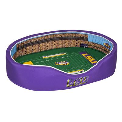 LSU Stadium Spot MEDIUM Dog Bed