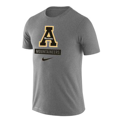 Appalachian State Nike Dri-FIT Legend Logo Short Sleeve Tee