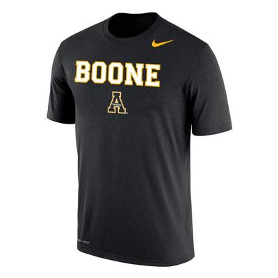 Boone Nike Men's Dri-FIT Cotton Short Sleeve Tee