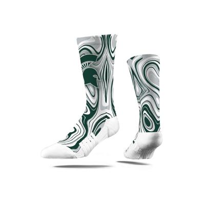 Michigan State Strideline Oil Slick Crew Socks
