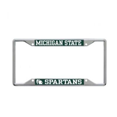 Michigan State Mega Logo License Plate Frame