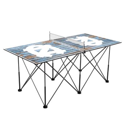 UNC Pop-Up Portable Table Tennis Table