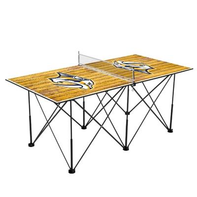 Nashville Predators Pop-Up Portable Table Tennis Table