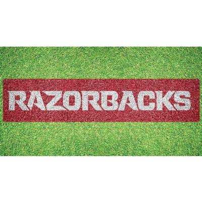 Arkansas Razorbacks Wordmark Lawn Stencil Kit