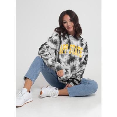 Appalachian State Chicka-D Women's Tall Outline Arc Corded Sweatshirt
