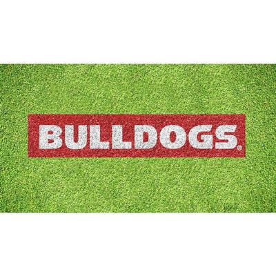 Georgia Bulldogs Wordmark Lawn Stencil Kit