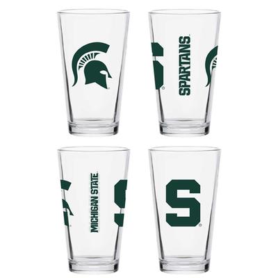 Michigan State 16 oz Core Pint Glass
