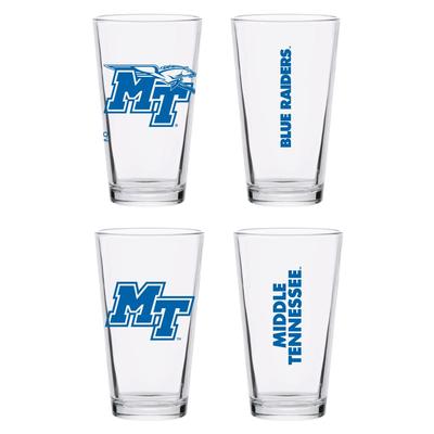 MTSU 16 oz Core Pint Glass