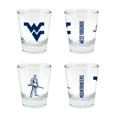 West Virginia 2 oz Core Shot Glass