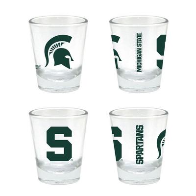 Michigan State 2 oz Core Shot Glass