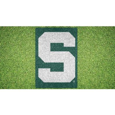 Michigan State S Logo Lawn Stencil Kit