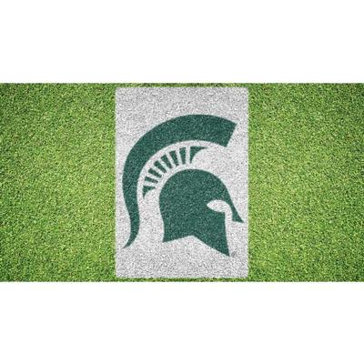 Michigan State Helmet Lawn Stencil Kit