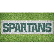  Michigan State Spartans Wordmark Lawn Stencil Kit