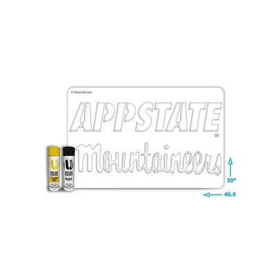 Appalachian State Combo Stencil Kit