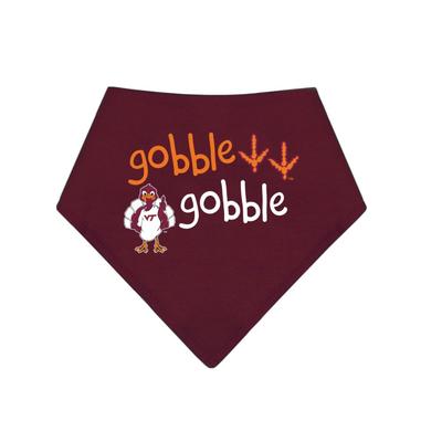 Virginia Tech Gobble Gobble Infant Bandana Bib
