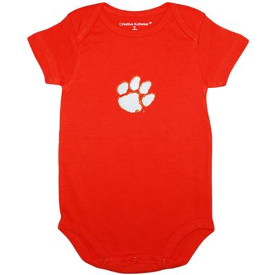Clemson Solid Infant Onesie