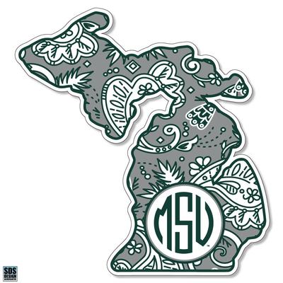 Michigan State Paisley 6