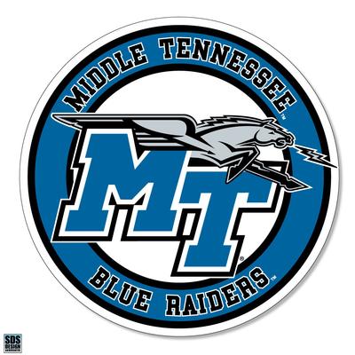 MTSU Blue Raiders Circle 6