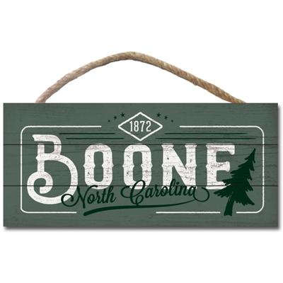Legacy Boone Railway Wood Plank Hanging Sign