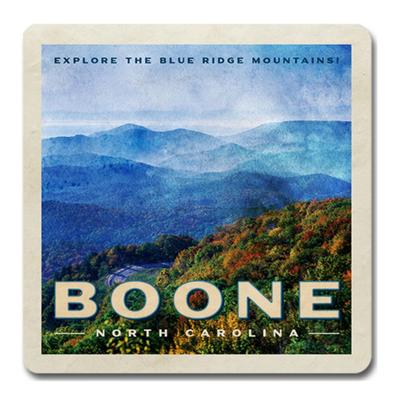 Legacy Boone Square Postcard Coaster
