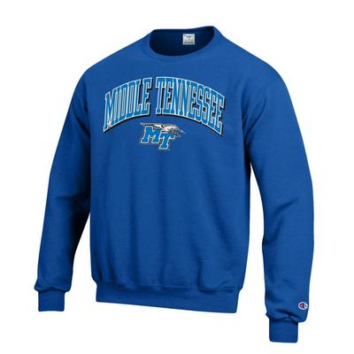 MTSU Champion Arch Middle Tennessee Logo Crew