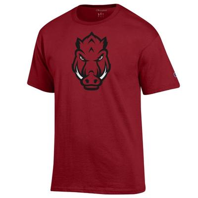 Arkansas Champion Men's Giant Hog Logo Tee