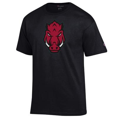 Arkansas Champion Men's Giant Hog Logo Tee