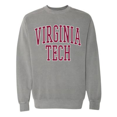 Virginia Tech Summit Big Arch Comfort Colors Crew