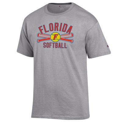 Florida Champion Crossed Bats Softball Tee