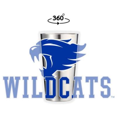 Kentucky Wildcat 16 oz Pint Tumbler