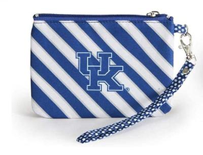 Kentucky Striped Wristlet/ID Holder