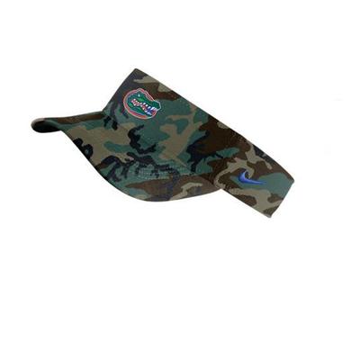 Florida Nike Adjustable Camo Visor