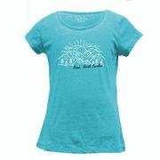  Boone Youth Scoop Burnout Mountain Sketch Tee