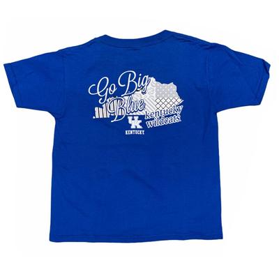 Kentucky YOUTH Patterned Script Tee