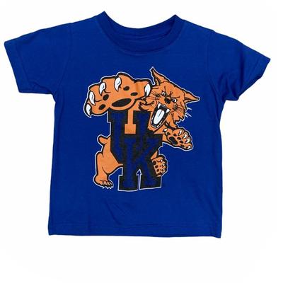 Kentucky Gen2 Toddler Standing Wildcat Logo Tee