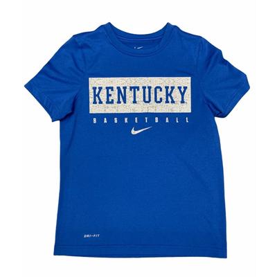 Kentucky YOUTH Nike Legend Dri-fit Short Sleeve Tee
