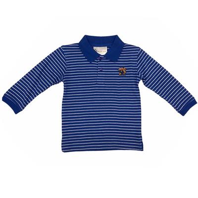 Kentucky Toddler Long Sleeve Stripe Golf Shirt