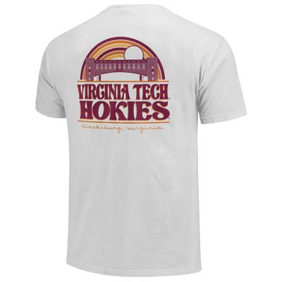 Virginia Tech Comfort Colors Rainbow Bridge T-Shirt