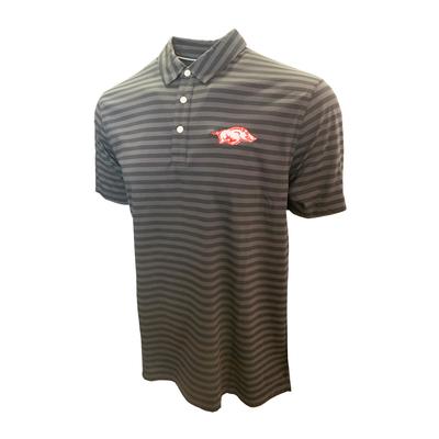 Arkansas Nike Golf Men's Player Stripe Polo
