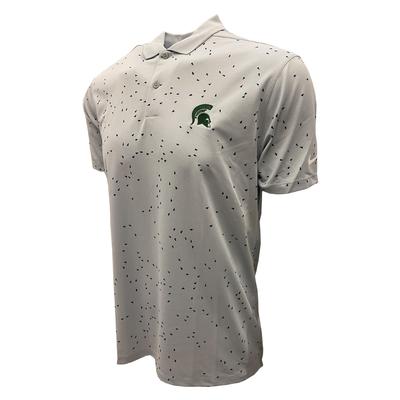 Michigan State Nike Golf Men's Victory Micro Print Polo