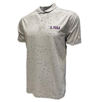 LSU Nike Golf Men's Victory Micro Print Polo