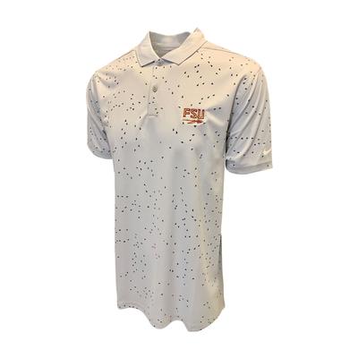 Florida State Nike Golf Men's Victory Micro Print Polo