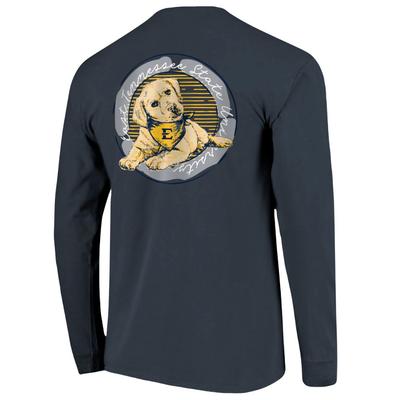 ETSU Good Dog Comfort Color Women's Long Sleeve Tee