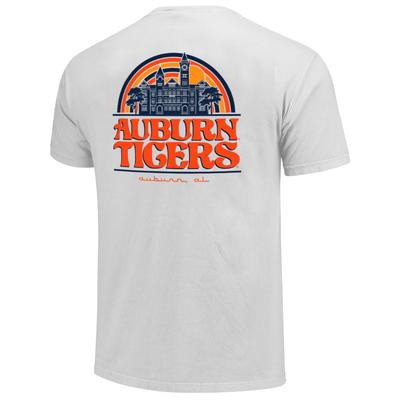 Auburn Campus Rainbow Comfort Colors Women's Short Sleeve Tee