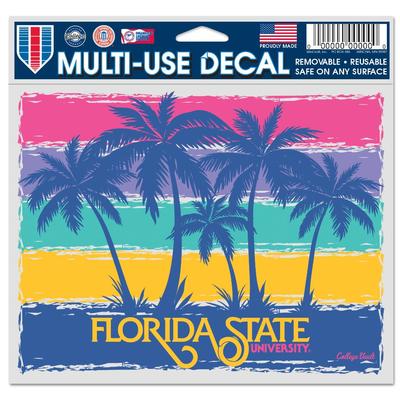 Florida State Beach Sunset Decal